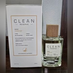 CLEAN SUEDED OUD RESERVE BLEND 3.4 OZ 100 ML EAU DE PARFUM NEW IN BOX